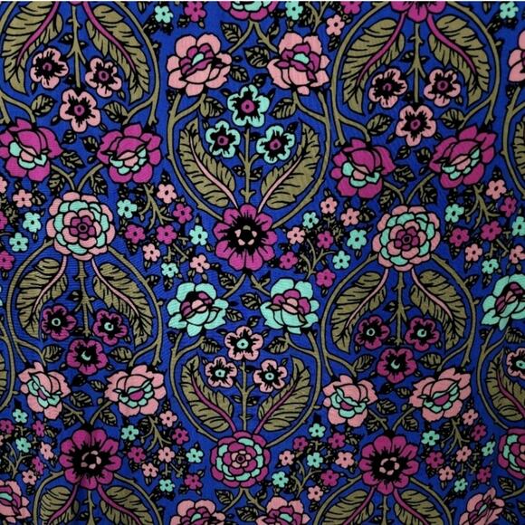 MATILDA JANE Thoughts and Dreams High-Low Purple Floral Dress Crochet Tr… - Picture 4 of 11